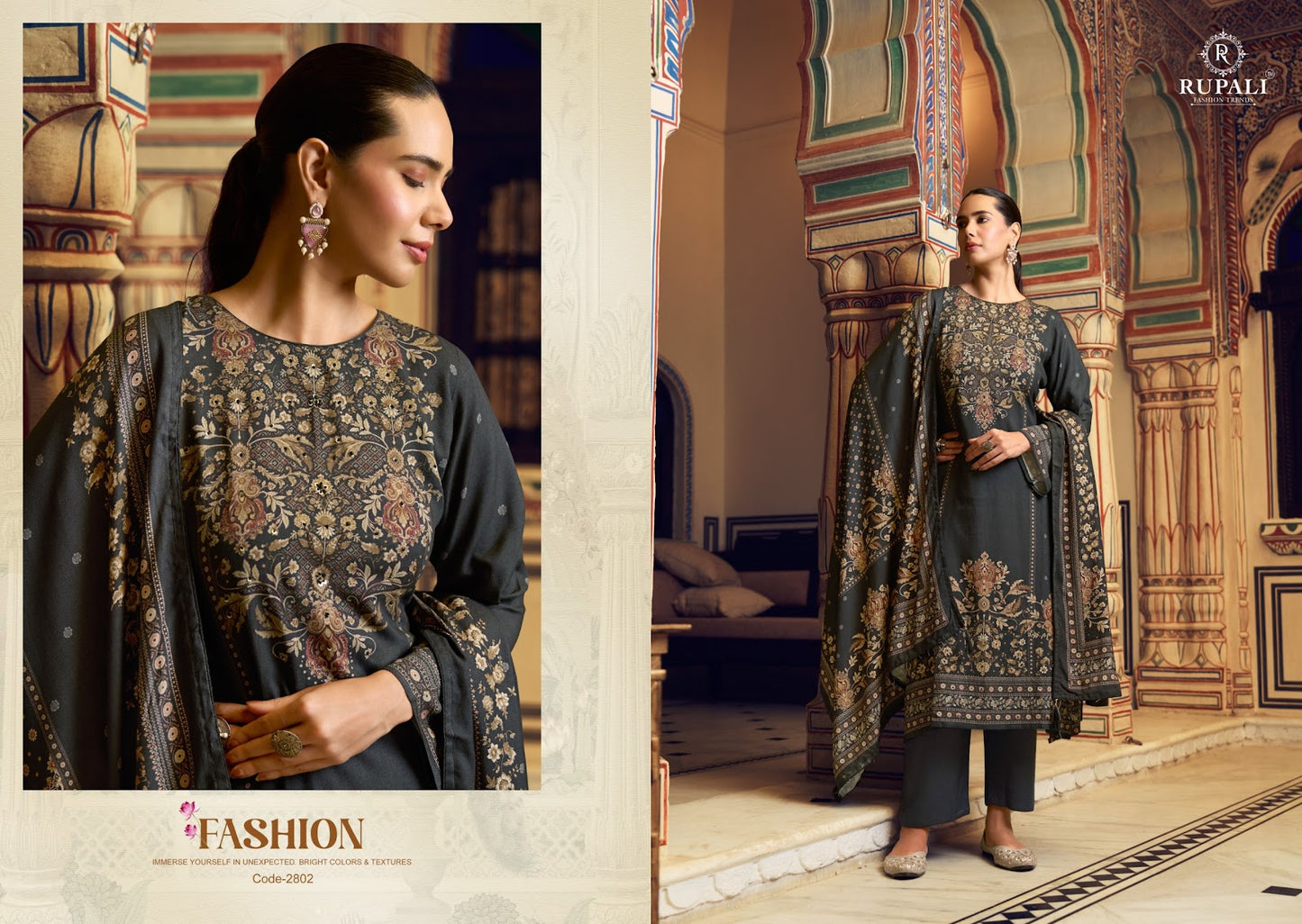 Pratibha Rupali Pashmina Suits Manufacturer India