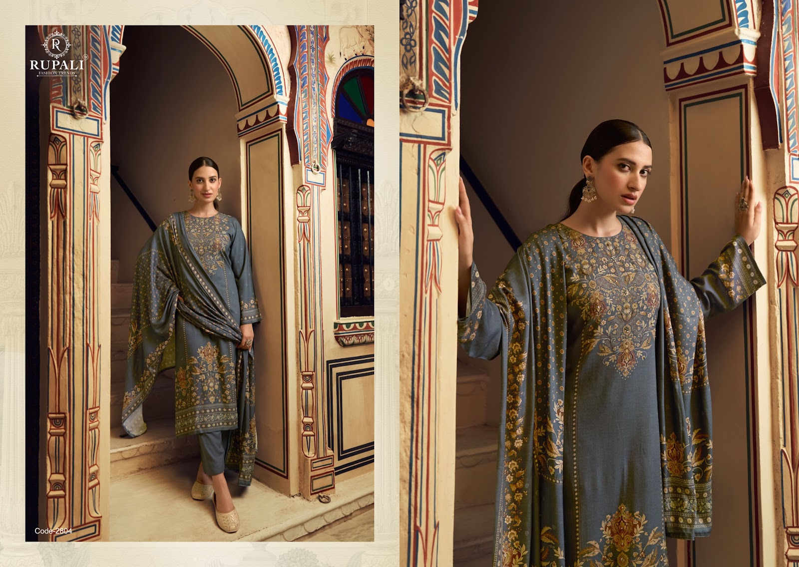 Pratibha Rupali Pashmina Suits Manufacturer India