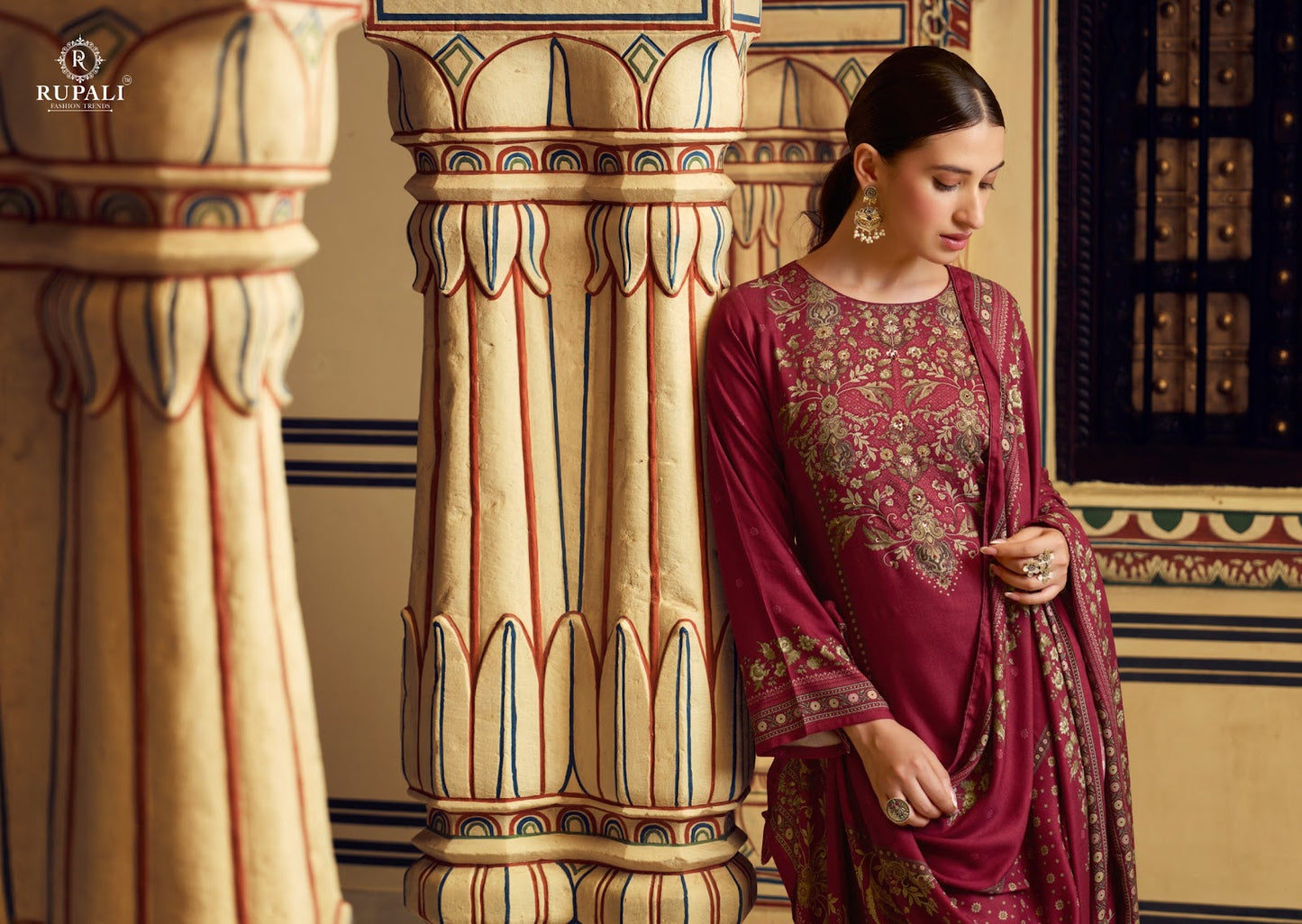 Pratibha Rupali Pashmina Suits Manufacturer India