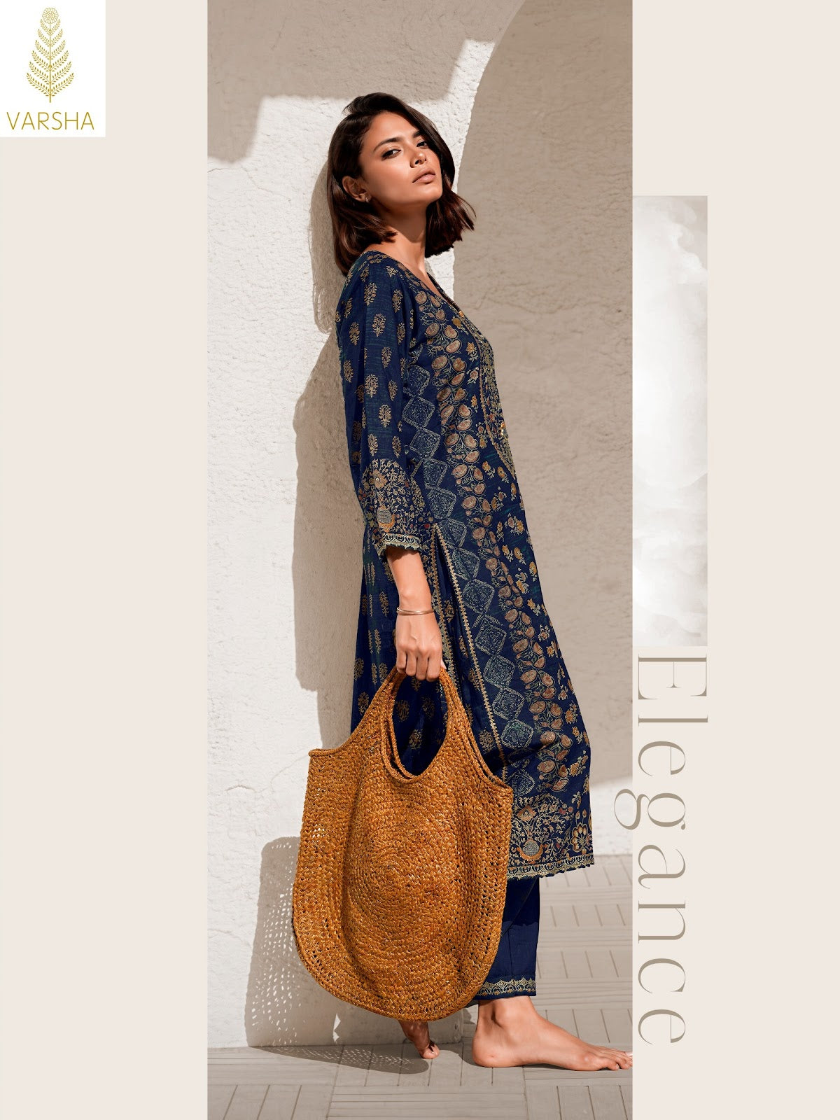 Pratika Varshaa Viscose Muslin Pant Style Suits Exporter Gujarat