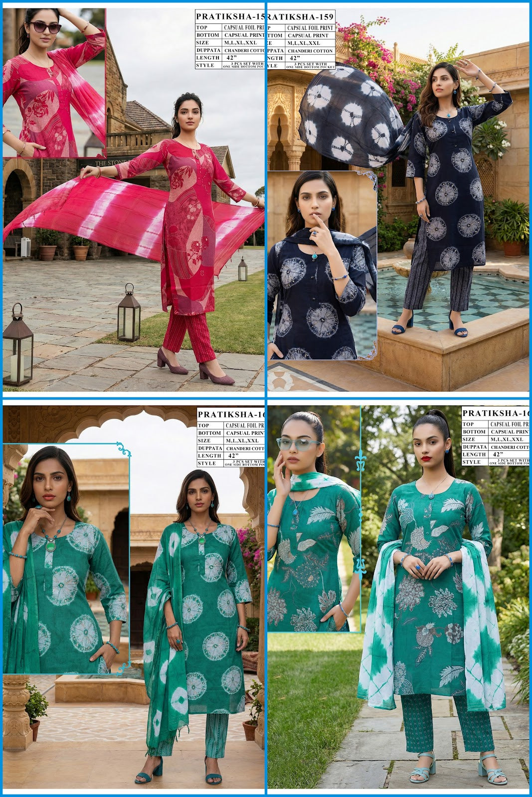 Pratiksha 1403 Viyaa Capsule Readymade Pant Style Suits Supplier India