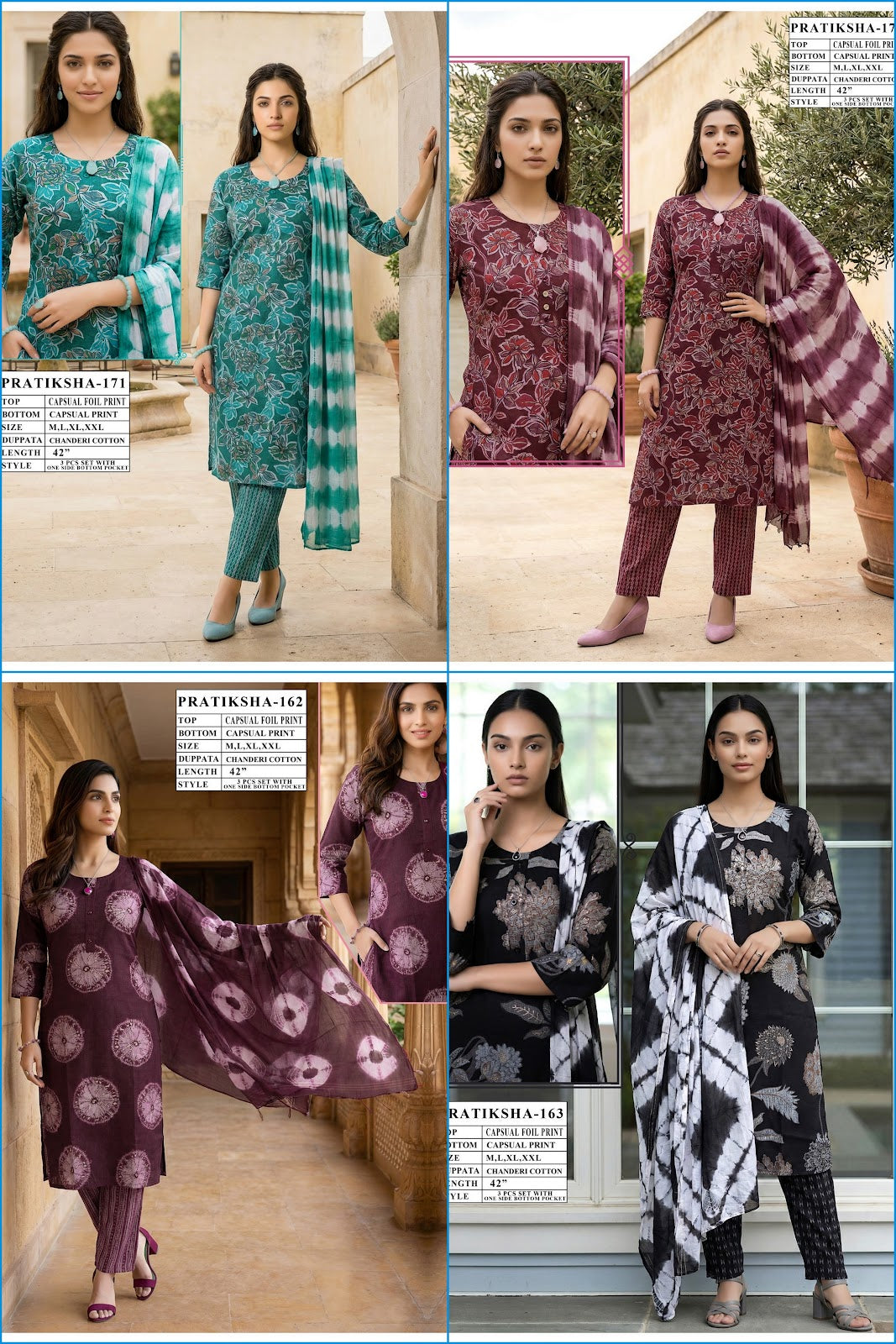 Pratiksha 1403 Viyaa Capsule Readymade Pant Style Suits Supplier India