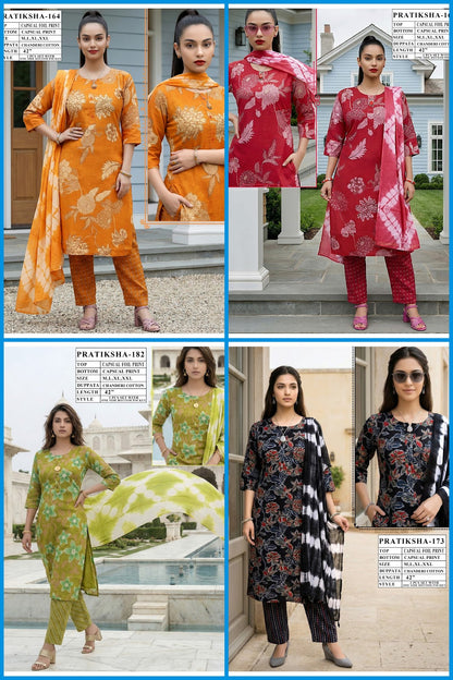 Pratiksha 1403 Viyaa Capsule Readymade Pant Style Suits Supplier India