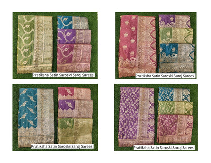 Pratiksha Satin Saroski Saroj Silk Sarees Wholesaler