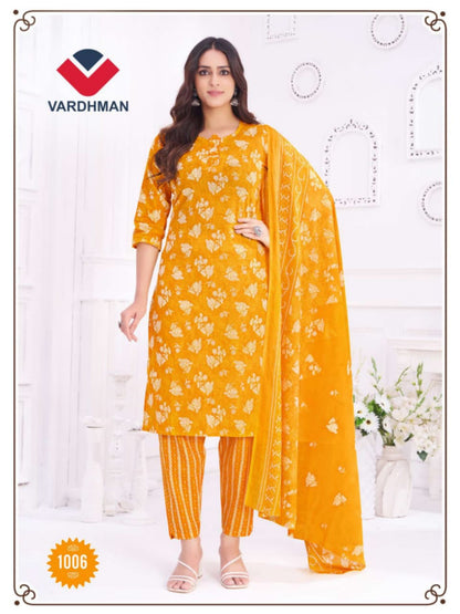 Pratima Vardhman Cotton Dress Material Wholesaler Gujarat