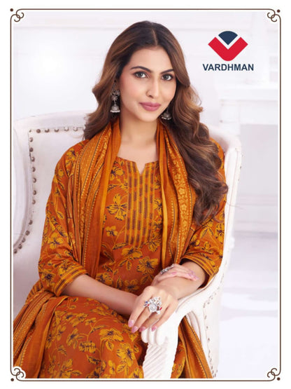 Pratima Vardhman Readymade Cotton Pant Suits Exporter Gujarat