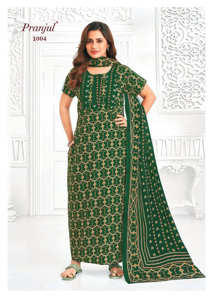Pratishtha Vol 10 With Dupatta Pranjul Cotton Night Gowns Manufacturer Ahmedabad