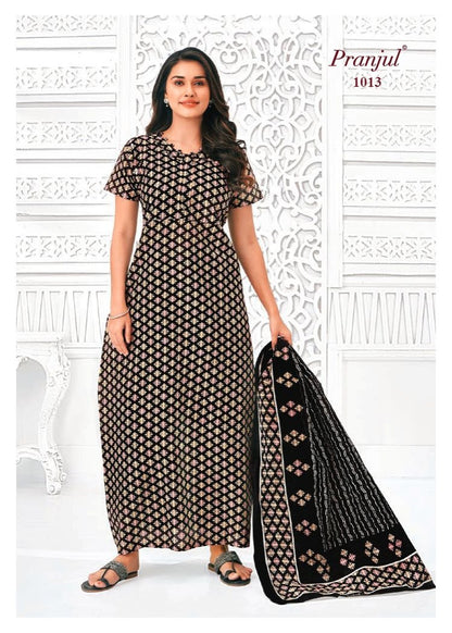 Pratishtha Vol 10 With Dupatta Pranjul Cotton Night Gowns Manufacturer Ahmedabad
