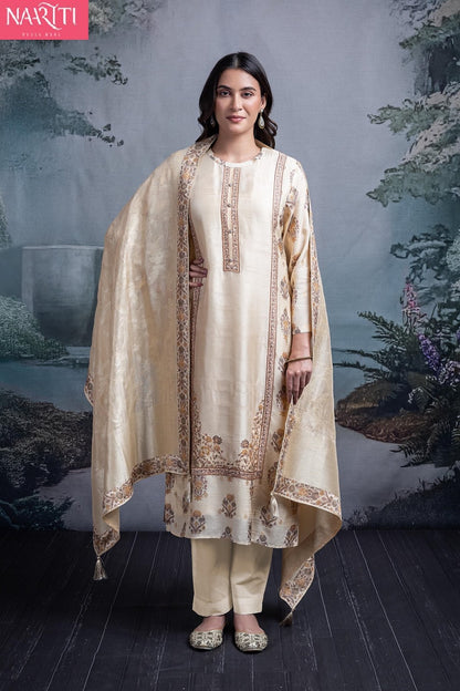 Pravim Naariti Silk Pant Style Suits Exporter India