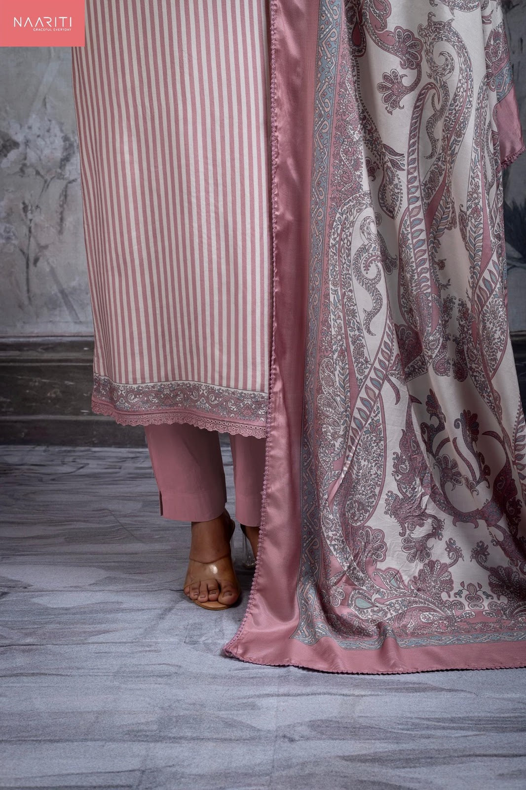 Preesh Naariti Muslin Pant Style Suits Wholesaler Ahmedabad