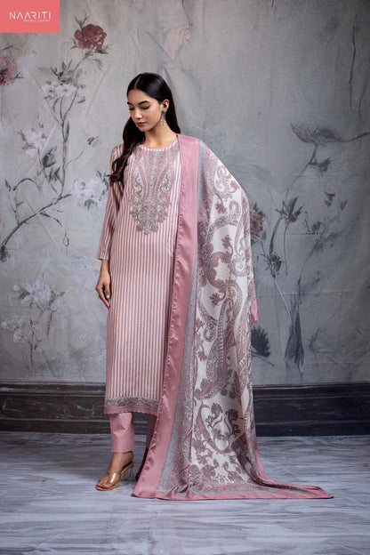Preesh Naariti Muslin Pant Style Suits Wholesaler Ahmedabad