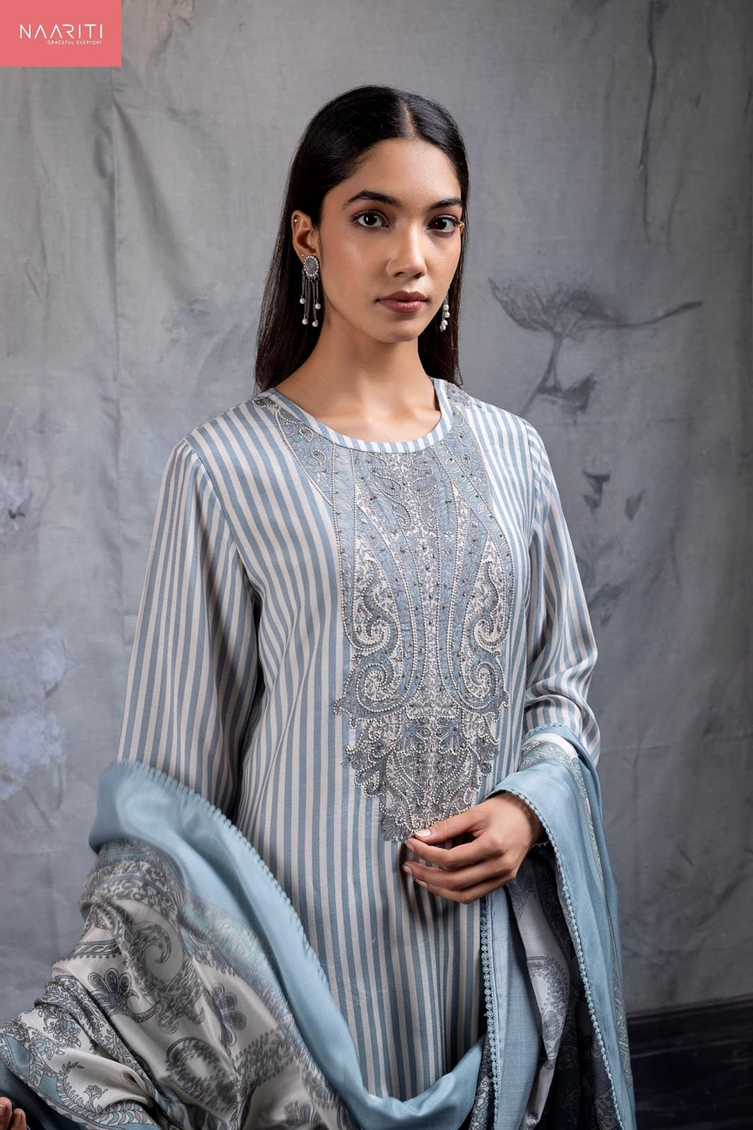 Preesh Naariti Muslin Pant Style Suits Wholesaler Ahmedabad