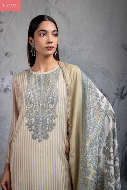 Preesh Naariti Muslin Pant Style Suits Wholesaler Ahmedabad