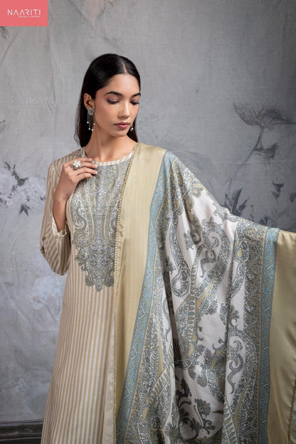 Preesh Naariti Muslin Pant Style Suits Wholesaler Ahmedabad