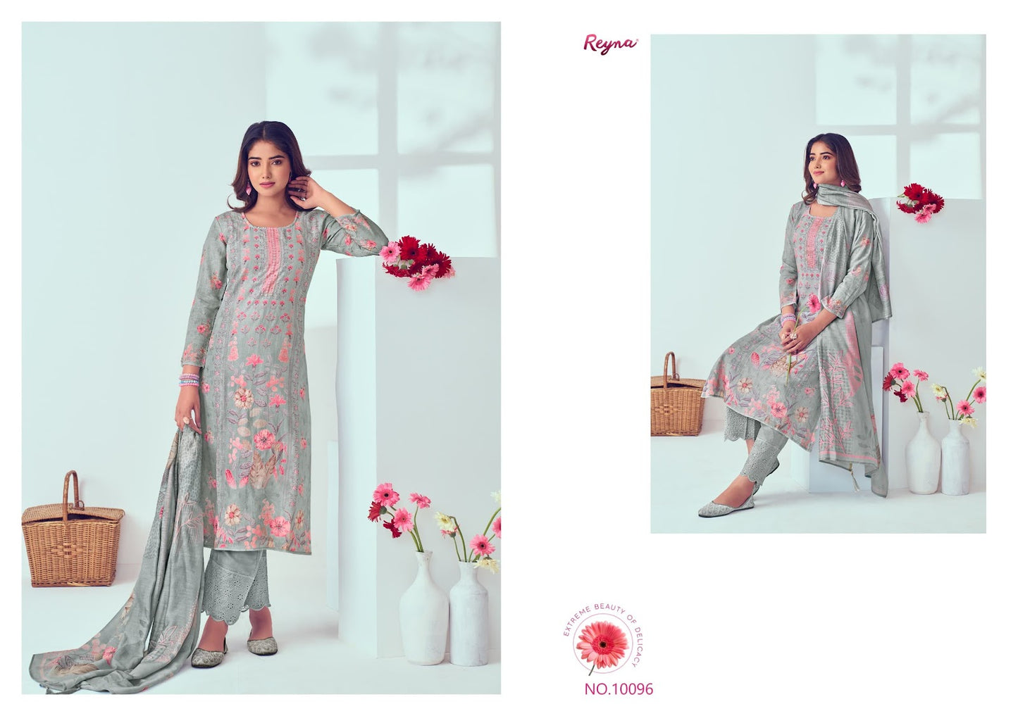 Preet Reyna Linen Pant Style Suits Wholesale