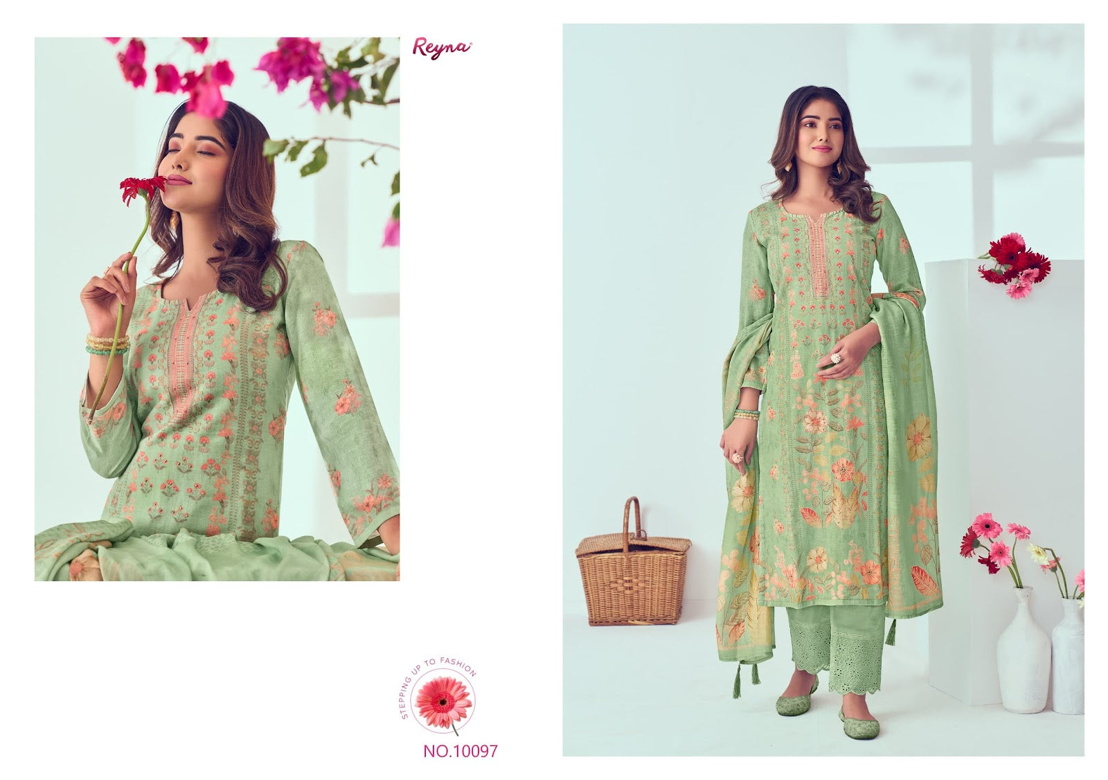 Preet Reyna Linen Pant Style Suits Wholesale