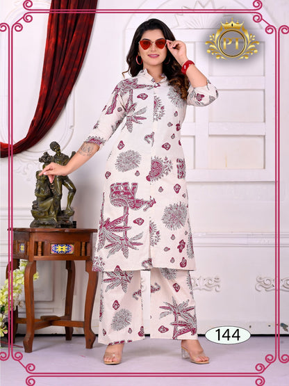 Preet Vol 1 Pt Cotton Co Ord Set Wholesaler Ahmedabad