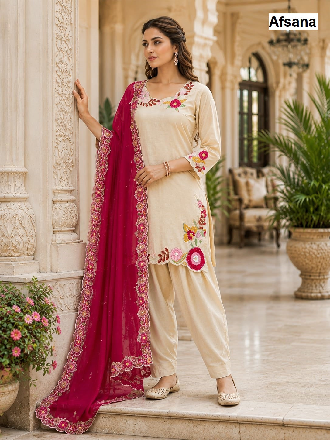 Preeti Afsana Viscose Simmer Pakistani Readymade Suits Wholesaler Ahmedabad