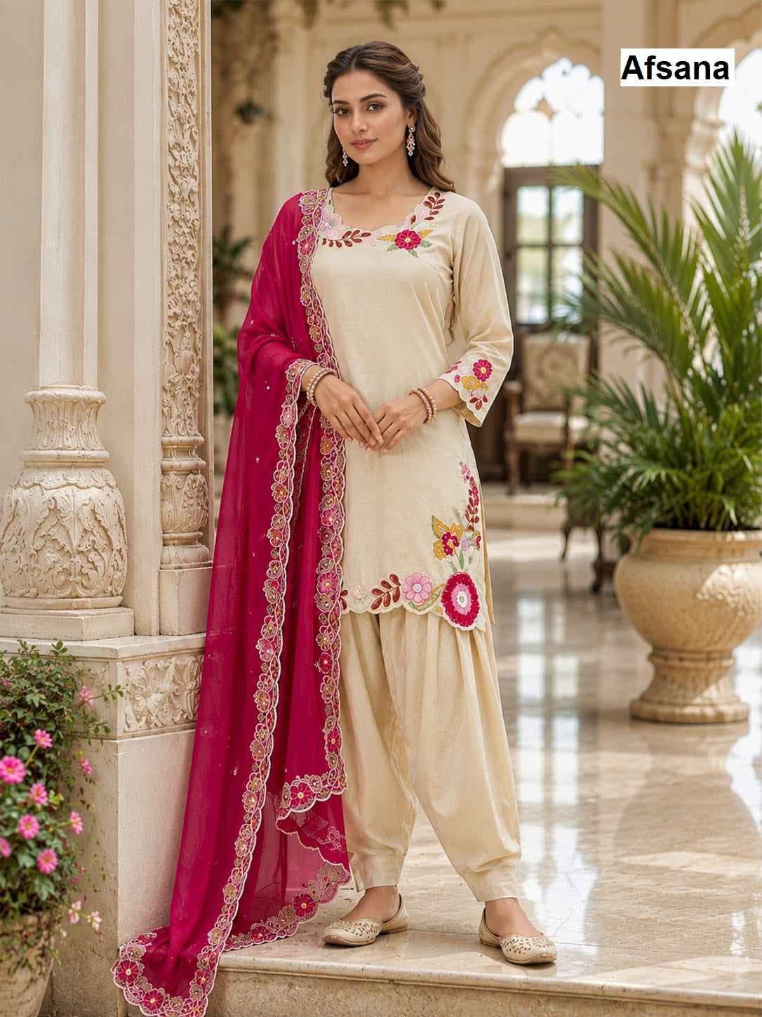Preeti Afsana Viscose Simmer Pakistani Readymade Suits Wholesaler Ahmedabad
