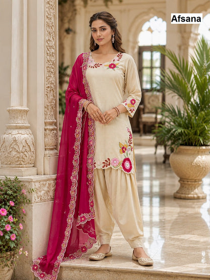 Preeti Afsana Viscose Simmer Pakistani Readymade Suits Wholesaler Ahmedabad