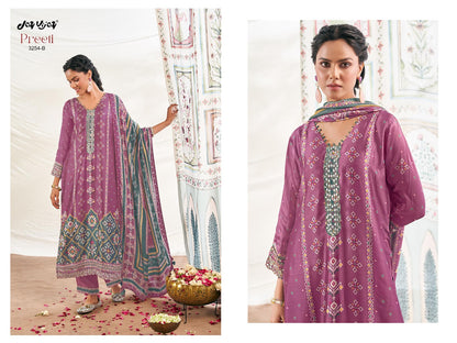 Preeti Jay Vijay Pure Bemberg Pant Style Suits Wholesale