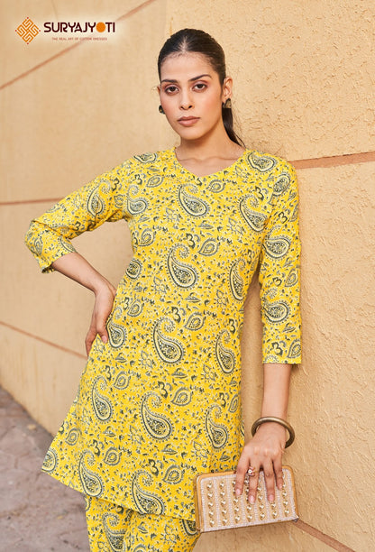 Preeti Vol 1 Suryajyoti Cotton Co Ord Set Wholesaler India