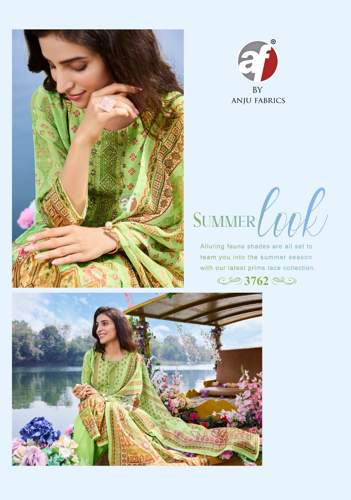 Preety Petals Vol 2 Af Linen Cotton Readymade Pant Style Suits