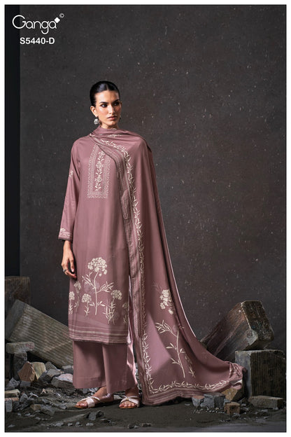 New Gajari Afsana Chinon Readymade Plazzo Style Suits Supplier Gujarat
