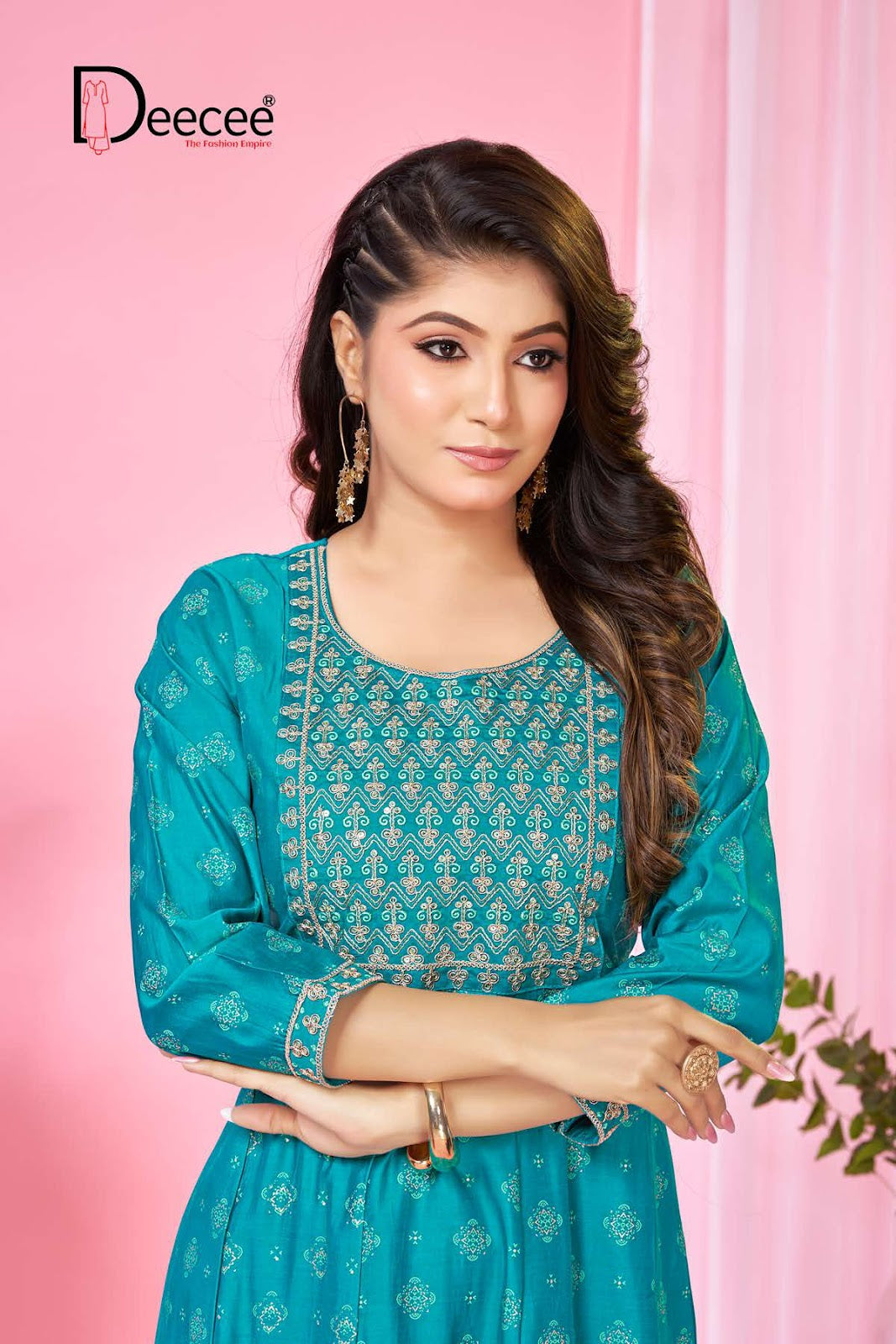 Premey Deecee Roman Anarkali Kurtis Manufacturer India