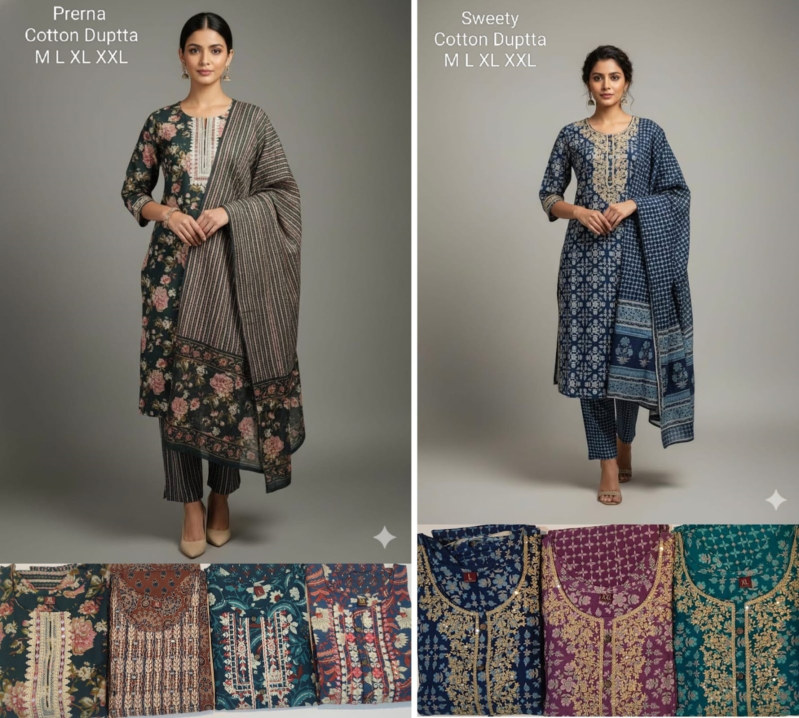 Prerana Sweety Manjho Cotton Readymade Pant Style Suits Wholesale