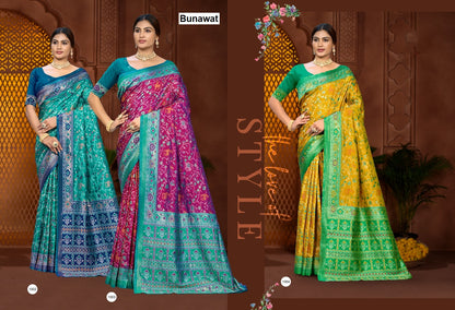 Prerna Silk Bunawat Sarees Manufacturer Gujarat