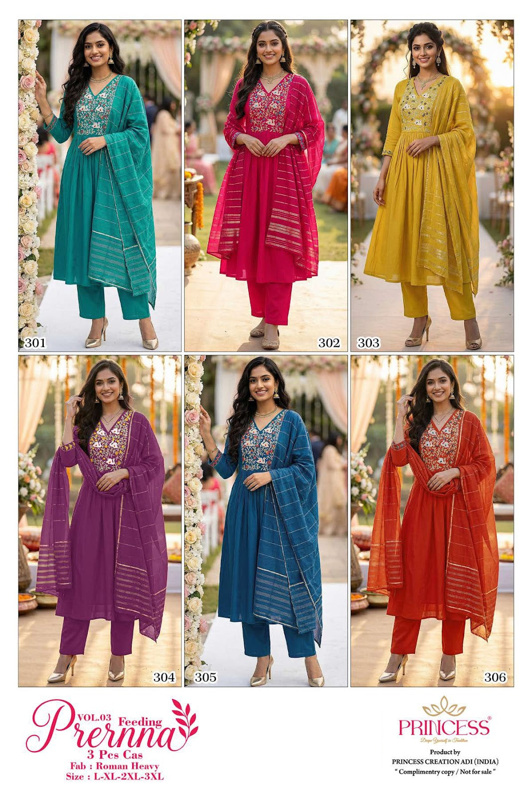Prernna Vol 3 Princess Creation Roman Feeding Readymade Suit Manufacturer
