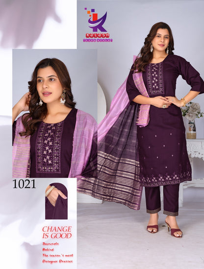 Pretty Collection Mlm Kalash Lifestyle Readymade Pant Style Suits Wholesale Price