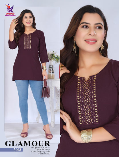 Pretty Little 2 Mlm Kalash Lifestyle Rayon 14Kg Short Kurtis Wholesaler