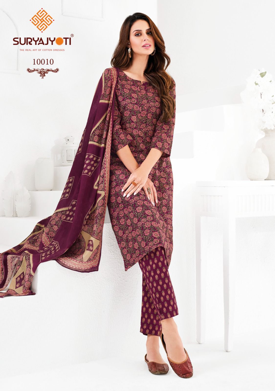 Preyasi Vol 10 The Taste Of Jaipur Suryajyoti Cotton Dress Material Manufacturer India
