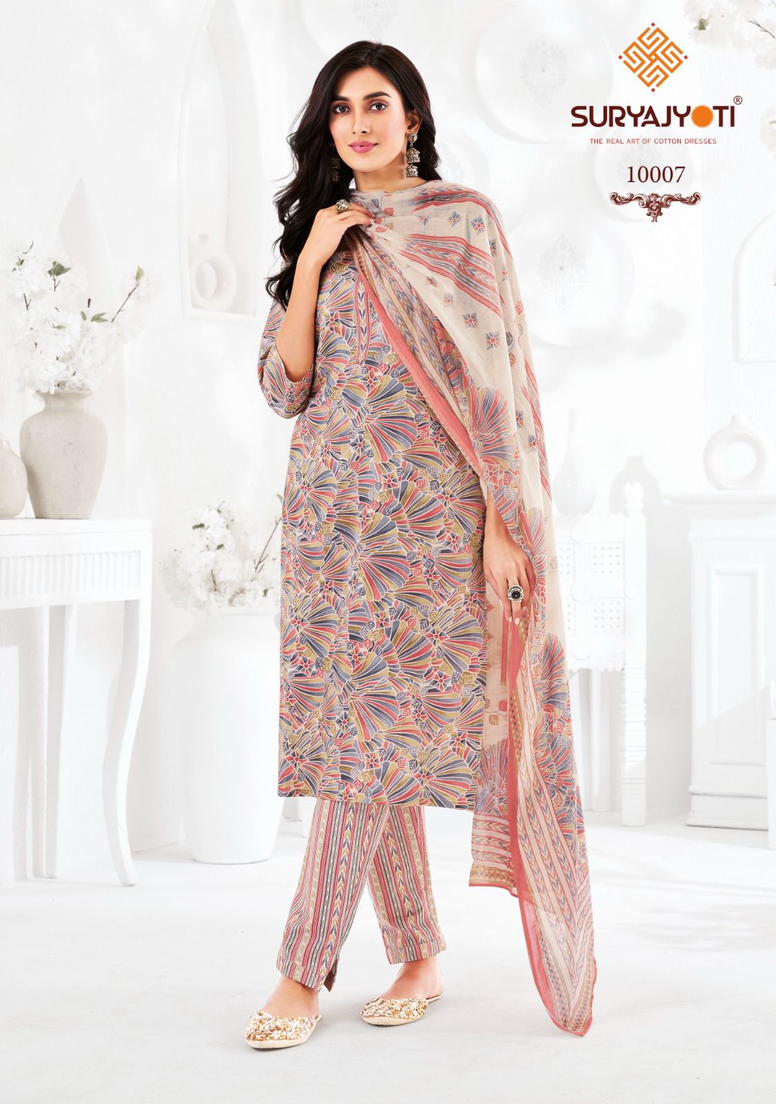 Preyasi Vol 10 The Taste Of Jaipur Suryajyoti Cotton Dress Material Manufacturer India