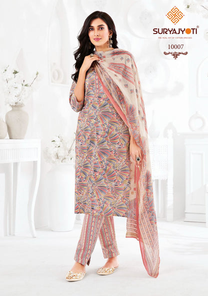 Preyasi Vol 10 The Taste Of Jaipur Suryajyoti Cotton Dress Material Manufacturer India