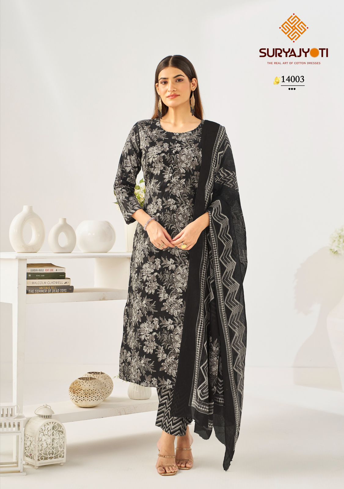 Preyasi Vol 14 Suryajyoti Cotton Dress Material Supplier India