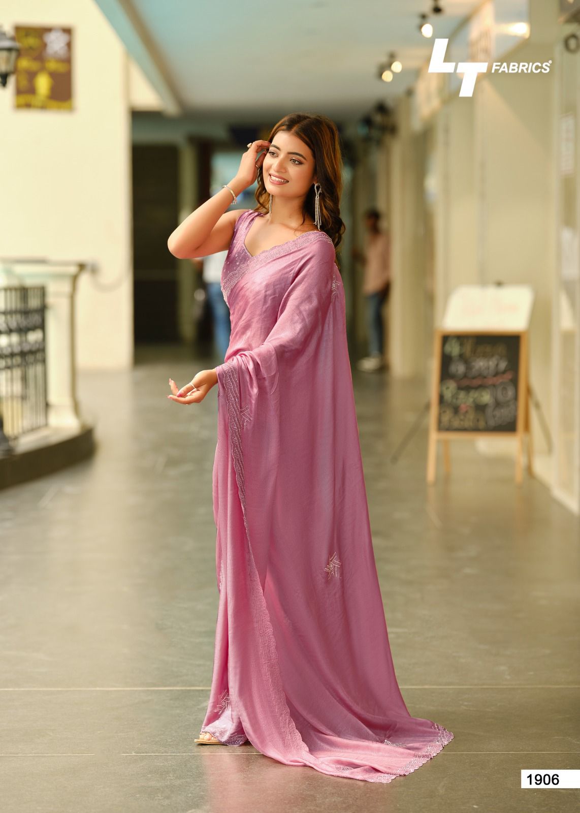 Primark Vol 19 Lt Fabrics Silk Sarees Wholesale Rate