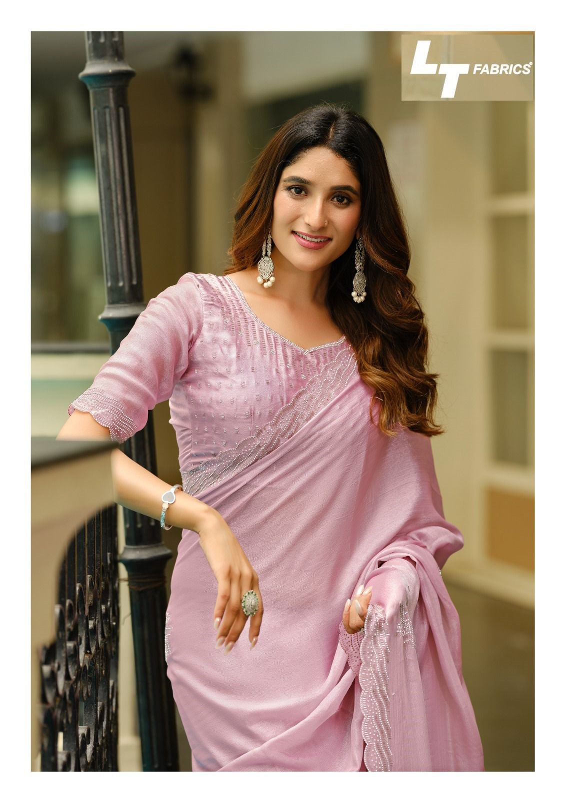 Primark Vol 19 Lt Fabrics Silk Sarees Wholesale Rate