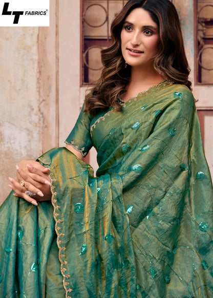 Primark Vol 22 Lt Fabrics Shine Silk Sarees Manufacturer Gujarat