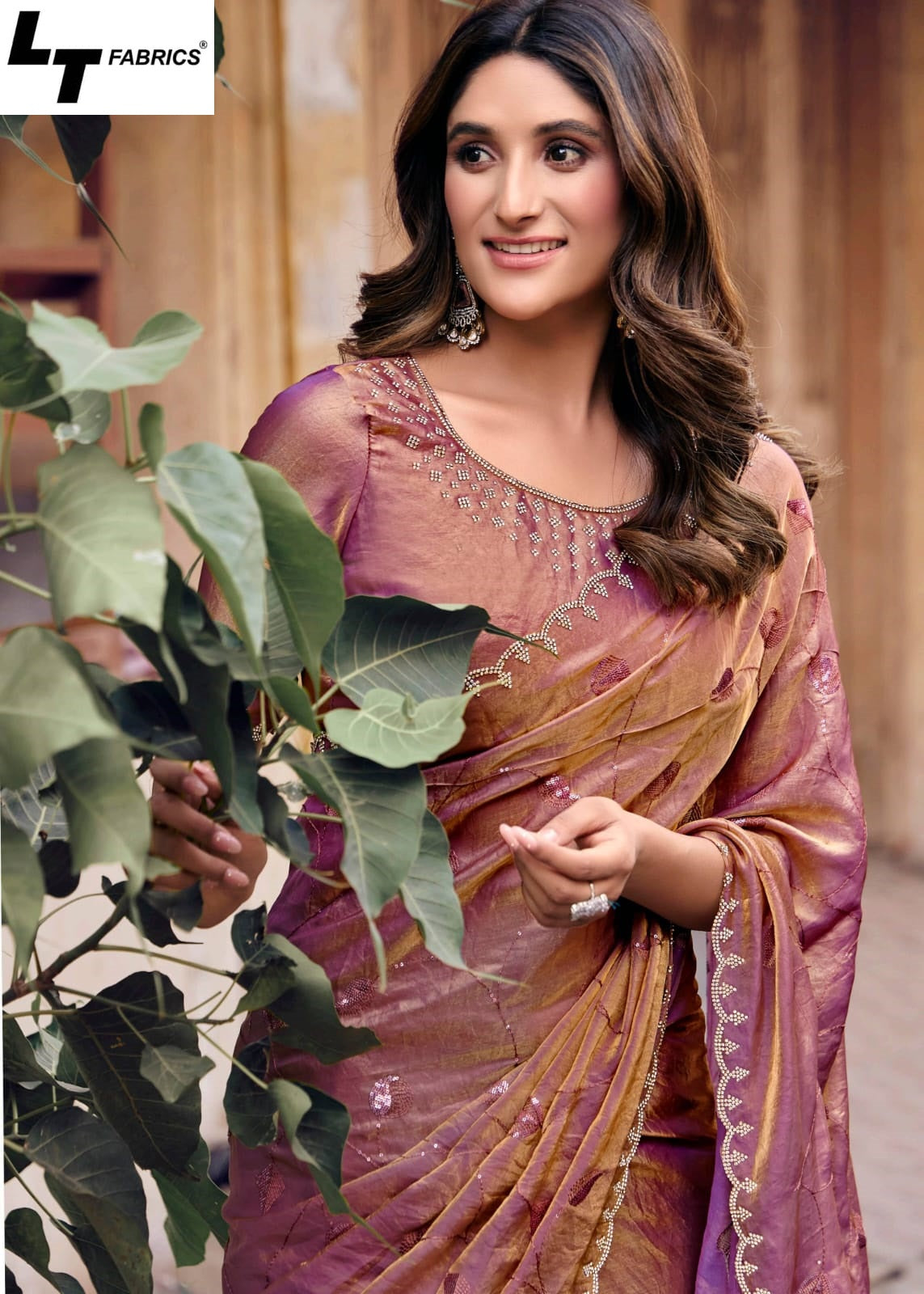 Primark Vol 22 Lt Fabrics Shine Silk Sarees Manufacturer Gujarat