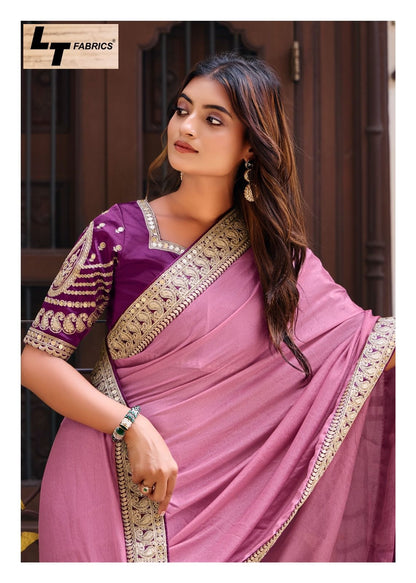 Primark Vol 23 Lt Fabrics Silk Sarees Wholesale Price