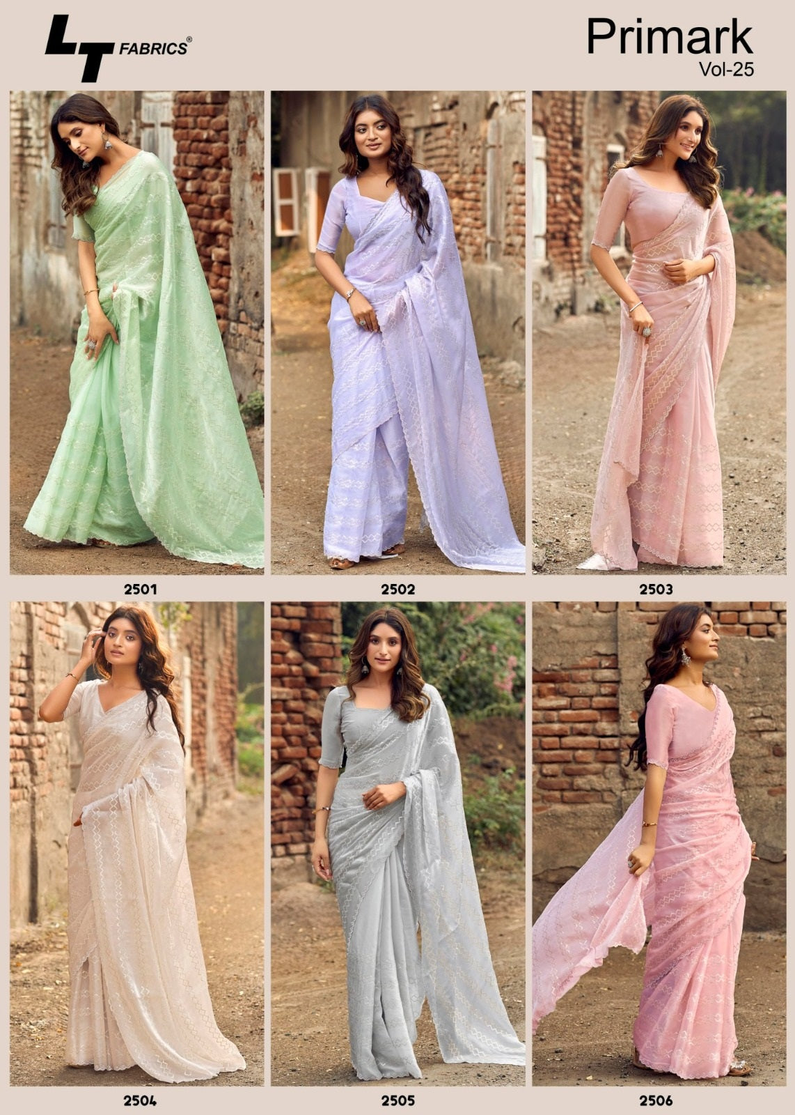 Primark Vol 25 Lt Fabrics Silk Sarees Wholesaler