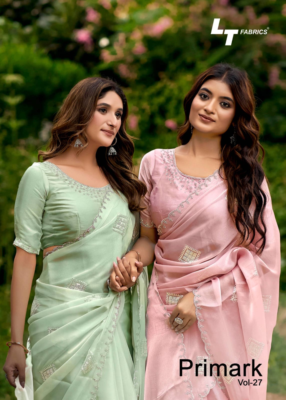 Primark Vol 27 Lt Fabrics Silk Sarees Wholesale Rate