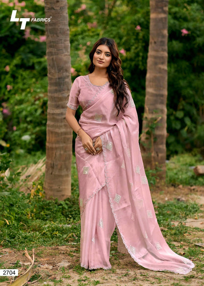 Primark Vol 27 Lt Fabrics Silk Sarees Wholesale Rate