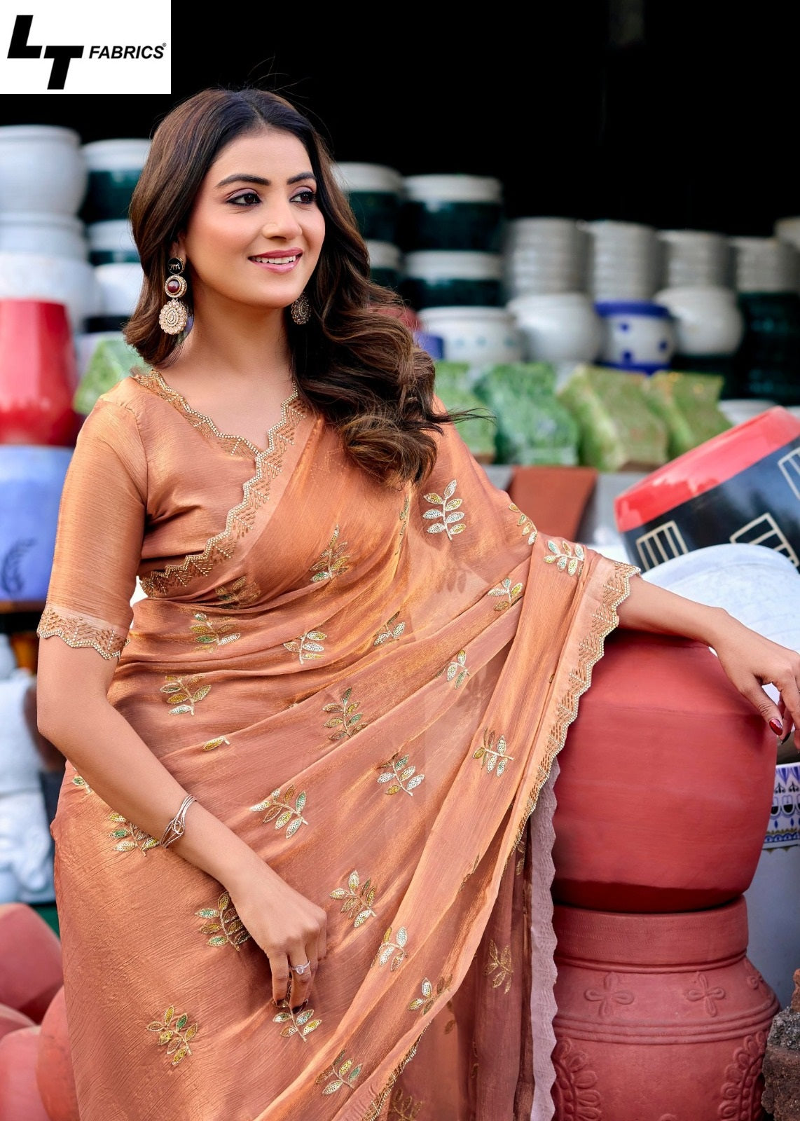 Primark Vol 30 Lt Fabrics Sarees Wholesaler