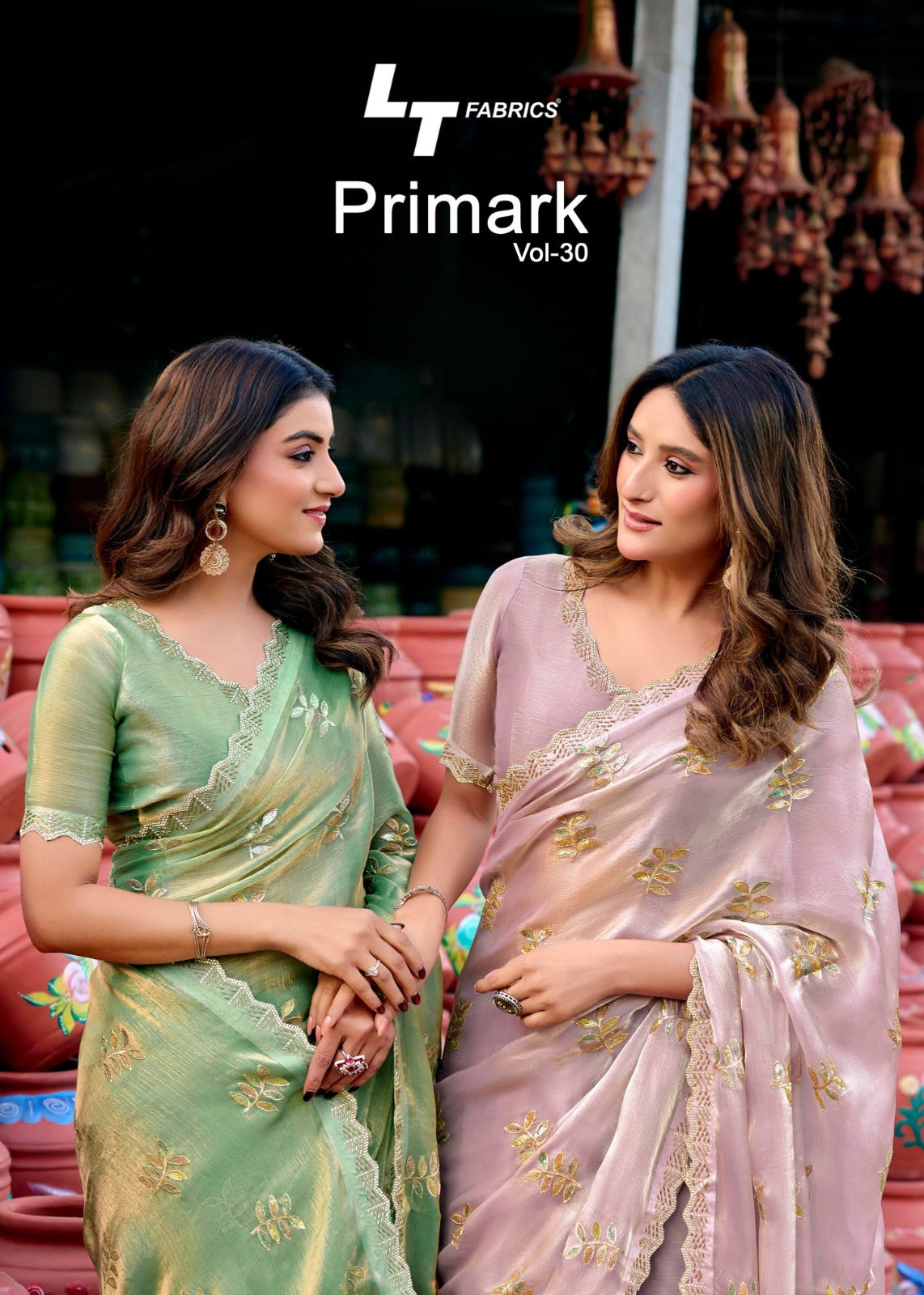 Primark Vol 30 Lt Fabrics Sarees Wholesaler