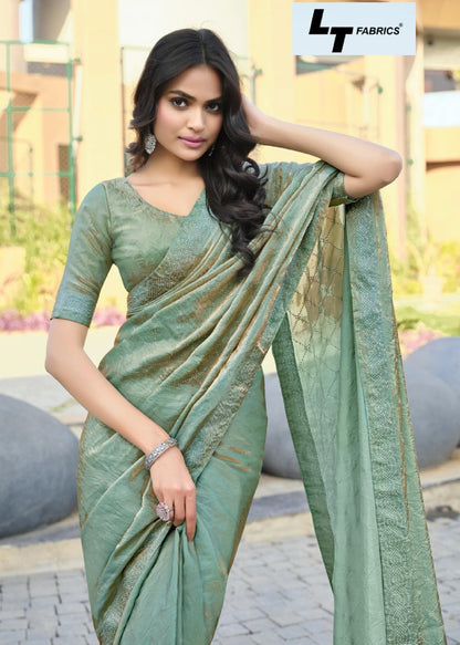 Primark Vol 6 Lt Fabrics Silk Sarees Wholesaler Gujarat
