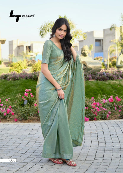 Primark Vol 6 Lt Fabrics Silk Sarees Wholesaler Gujarat